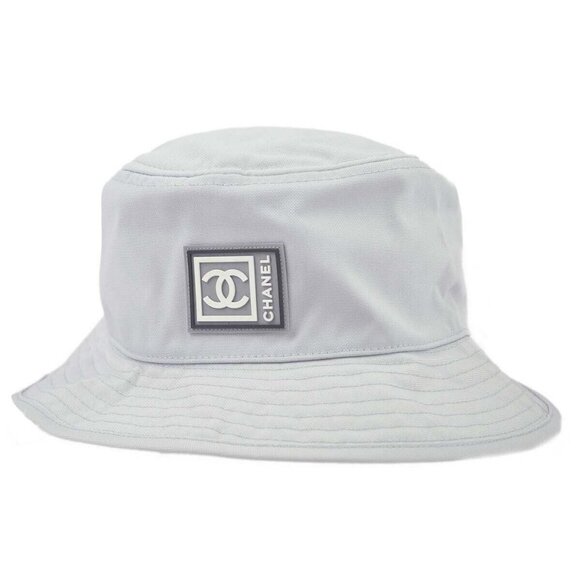 Chanel Sport Line Bucket Hat Gray #M Small Good main image 11